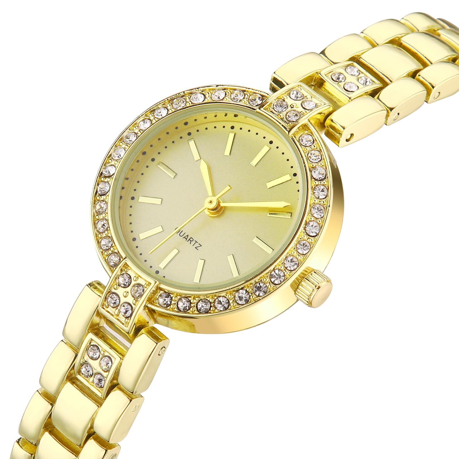 Womens Waterproof Wrist Watch,Women's Small Thin Analog Bracelet Quartz Watch